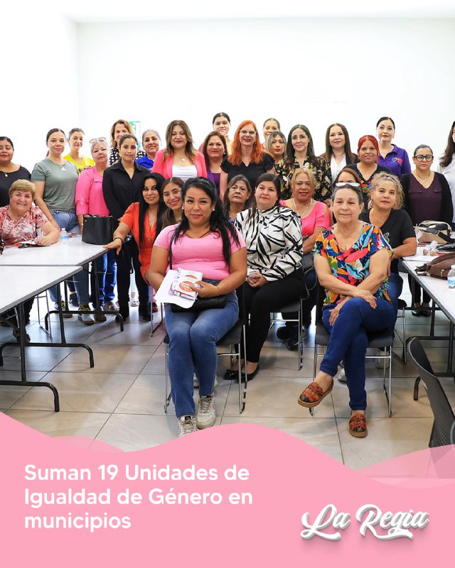 En Nuevo León sumaron 19 Unidades de Igualdad de Género.

¿Será que ahora sí escuchan a las mujeres o solo es pa’ la foto?
