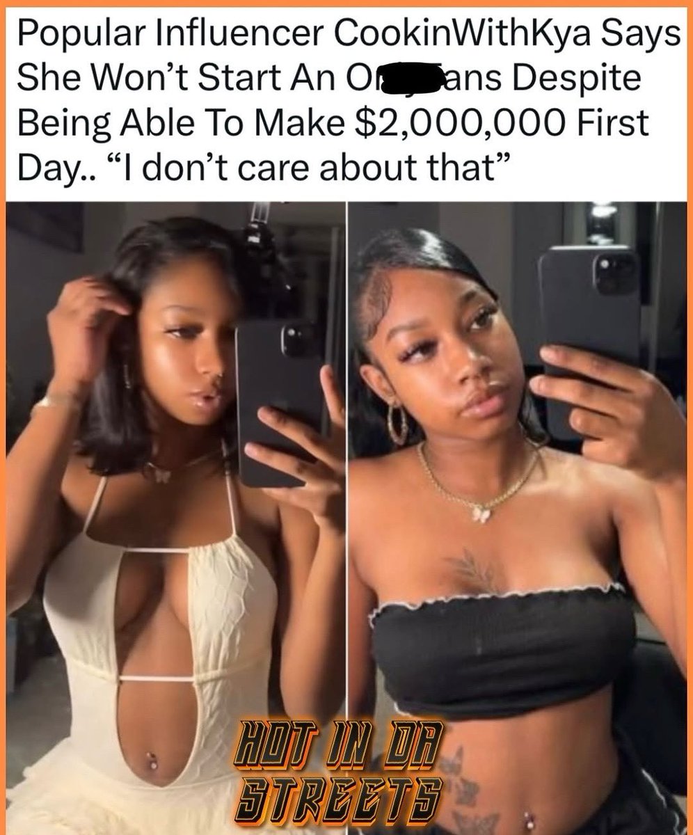 Welp no #cookingwithkya on #onlyfans fellas