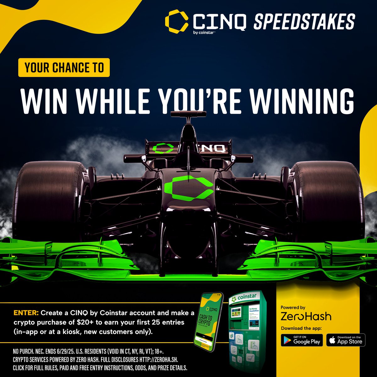 CINQ by Coinstar tweet media