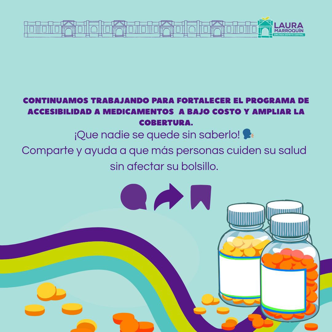 📢 Conoce las ubicaciones de las Farmacias PROAM en la Ciudad de Guatemala. 

Acercate y accede a medicamentos a bajo costo, para que ya no tengas que elegir entre cuidar tu salud y otras prioridades. ❤️‍🩹💊

Como diputada representante del distrito central, seguiré trabajando para
