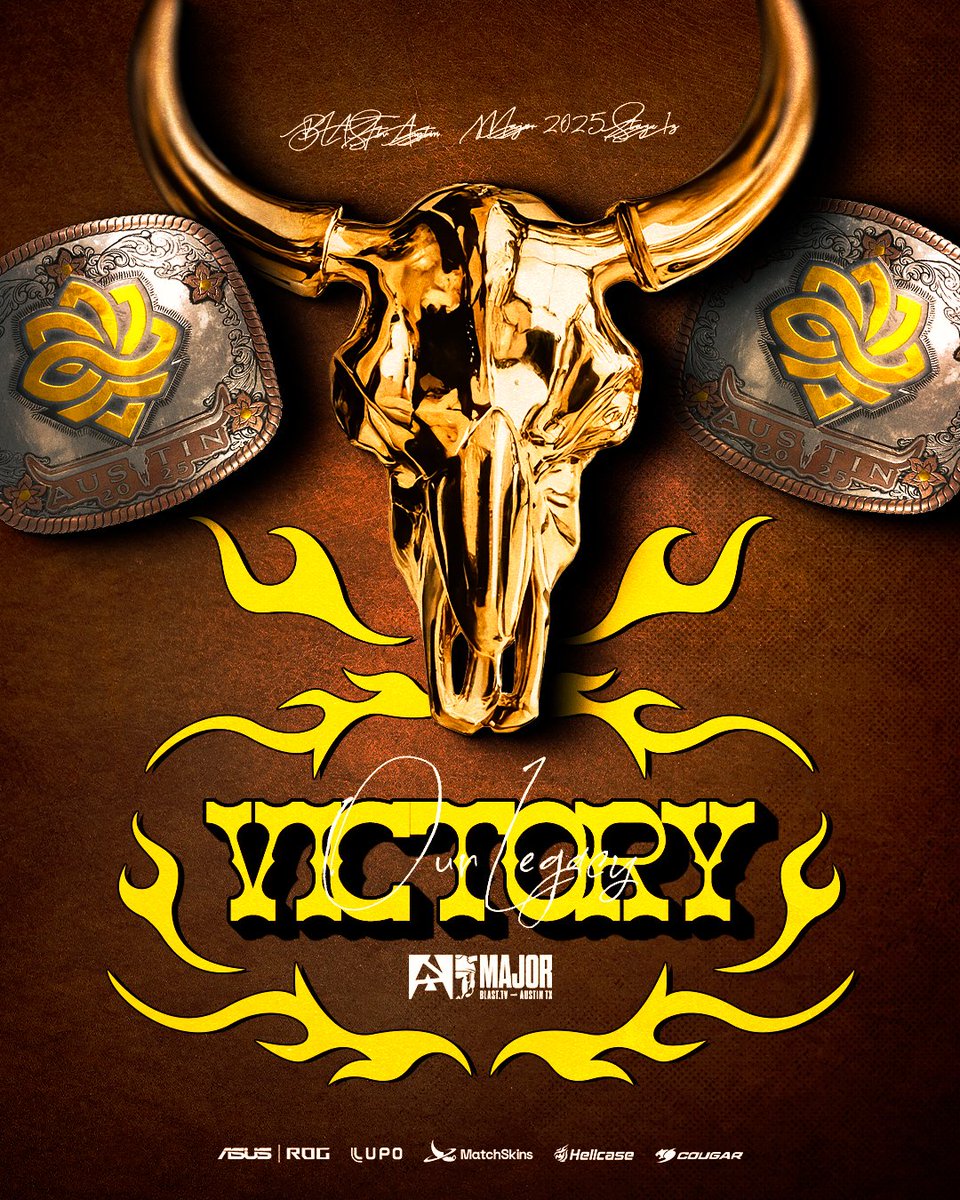 VAMOOOOOOOOOOOOOOOOOOOO!!!!!!!
13-10 no placar e a Nuke é nossa! 🇧🇷

Agora estamos 1-1 no #BLASTtvMAJOR! 
Amanhã tem mais MD1! 

#OurLegacy #LegacyCS