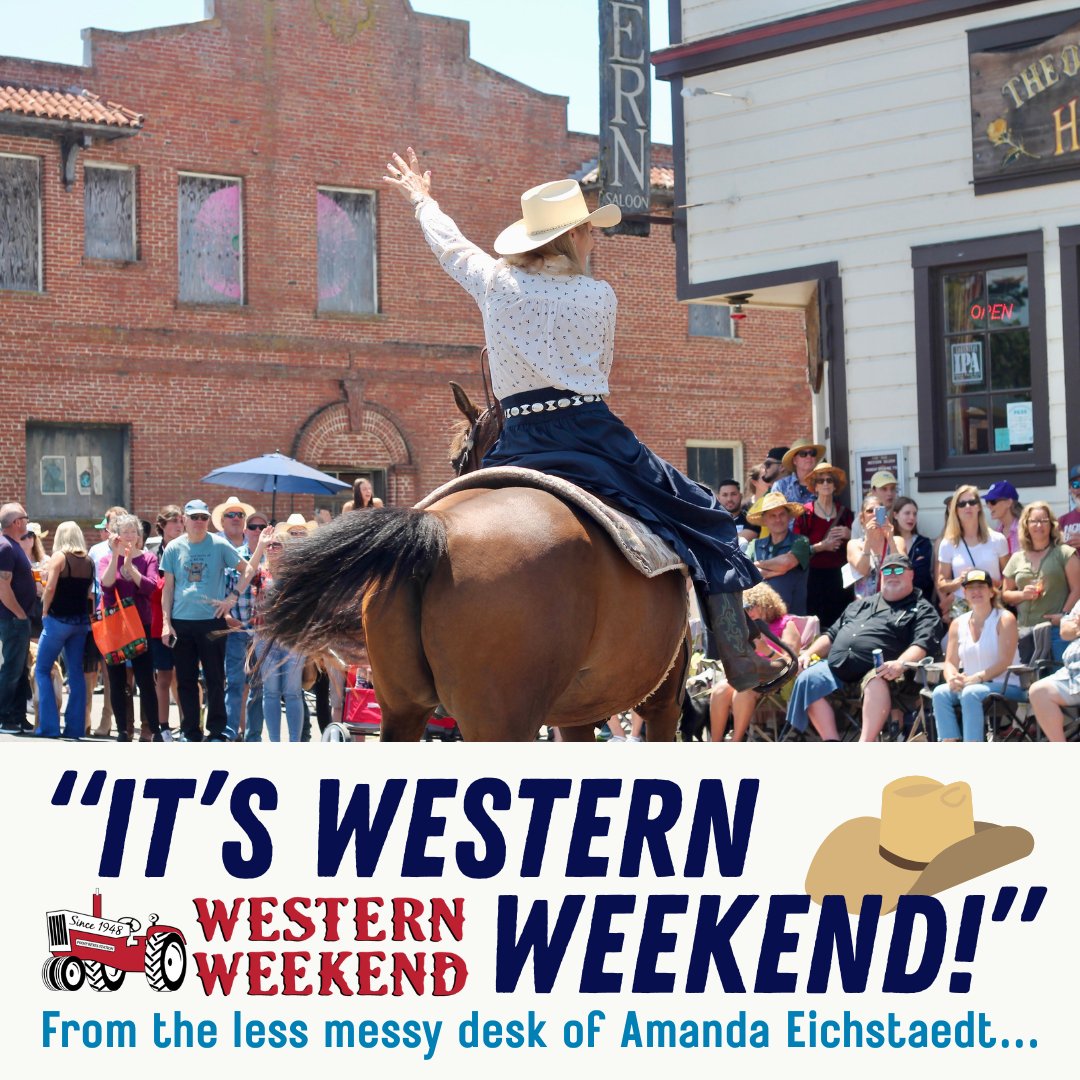 🐎 Yee haw! 🍑 Amanda's got a Round Up of Western Weekend in this week's Round Up. What to do, where to be, and who to thank for this weekend's rollickin' good time. Read it here: ow.ly/u3HX50W3OAN