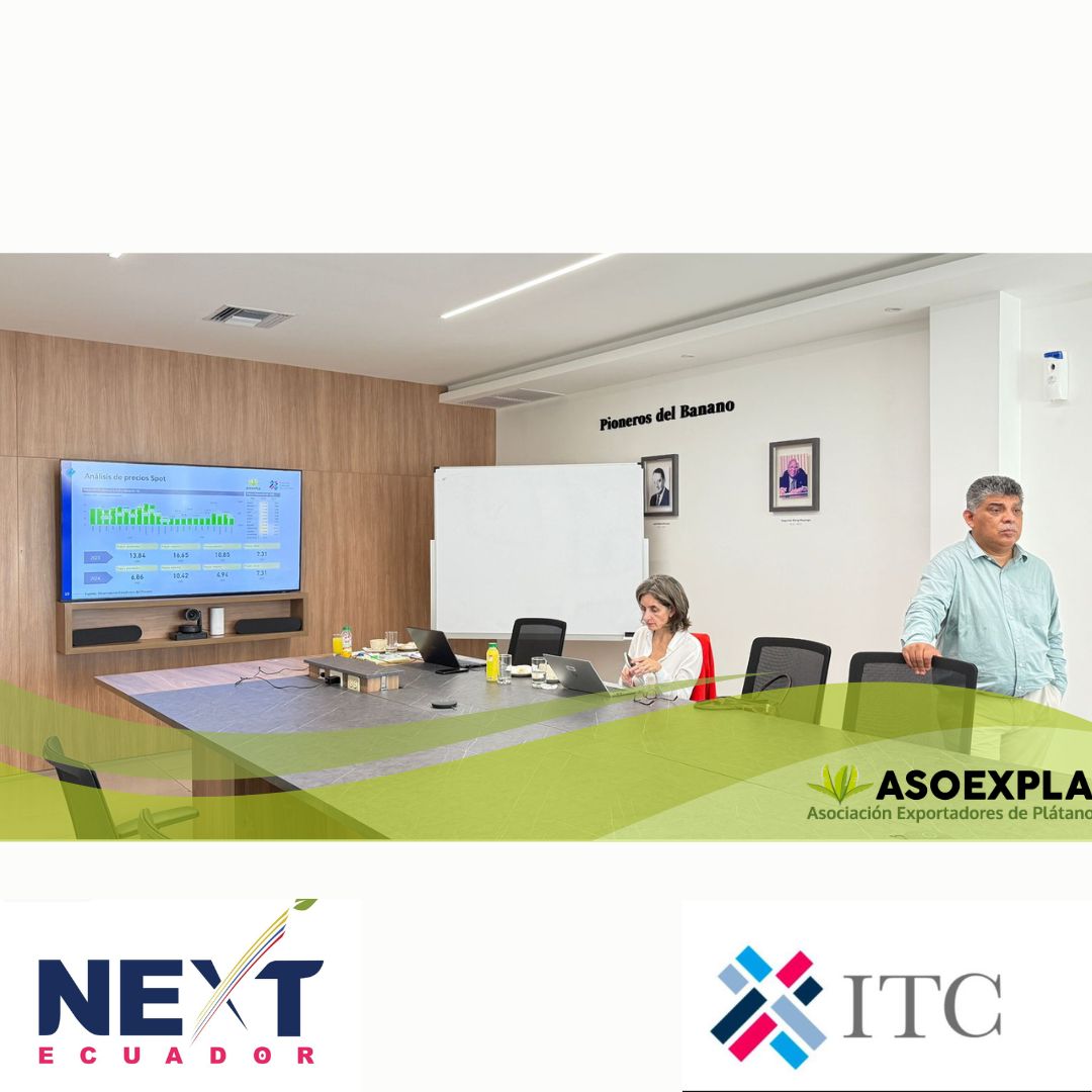 asoexpla's tweet photo. Taller Estratégico ASOEXPLA 📈
Presentamos el plan 2025 con apoyo del ITC y NEXT Ecuador:
✅ Diagnóstico sectorial
✅ Exportaciones y producción
✅ Visión gremial sostenible
¡Trabajamos por un plátano competitivo y sostenible!
#ASOEXPLA #ITC #NEXTEcuador #PlátanoEcuatoriano https://t.co/4soo7pEwe9