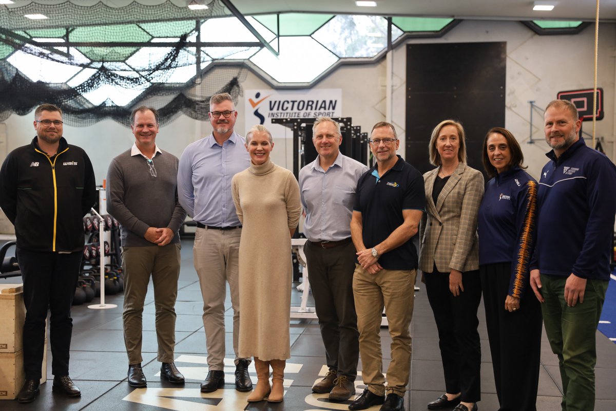 Victorian Institute of Sport (@vicinstsport) on Twitter photo Yesterday the VIS hosted the monthly National Institute Network Directors meeting.
The meeting brings together sporting leaders from the 8 institutes and leaders from the <a href="/theAIS/">Australian Institute of Sport</a>. It's a valuable opportunity to connect, share ideas, and discuss key updates.🏅
#WinWell Yesterday the VIS hosted the monthly National Institute Network Directors meeting.
The meeting brings together sporting leaders from the 8 institutes and leaders from the <a href="/theAIS/">Australian Institute of Sport</a>. It's a valuable opportunity to connect, share ideas, and discuss key updates.🏅
#WinWell