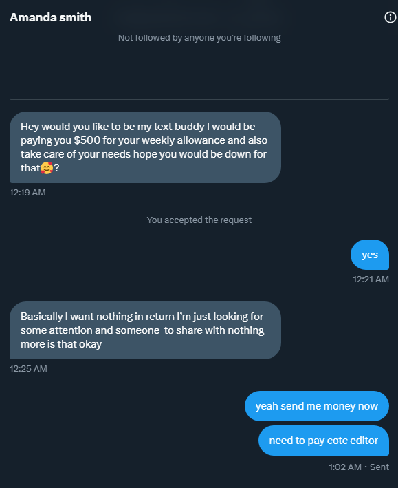 silocleaner's tweet photo. getting money from this sugar momma need editor for cotc https://t.co/lBX5s1xR4B