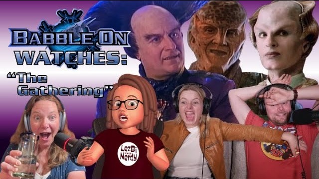 LezbiNerdy's tweet image. 🚀 NEW PODCAST EPISODE! 🚀  
Who are you? What do you want? 
A new #Babylon5 podcast!  

&quot;Babble On&quot; kicks off with Babylon 5’s pilot, &quot;The Gathering&quot;  

Hot takes, deep lore &amp;amp; fresh eyes collide! 
 youtu.be/Zz0wcZbJSHU 

#Babylon5 #BabbleOn (Patreon soon!)