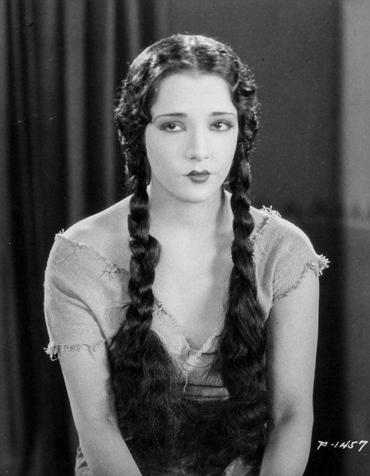 Lupe Velez at nineteen in her feature film debut in The Gaucho (1927)