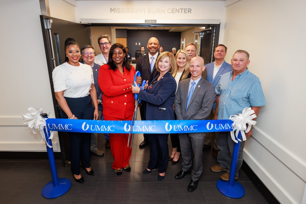 UMMC has officially opened the Mississippi Burn Center, a state-designated facility and one of the few new burn units nationwide in decades. Learn more about this milestone: umc.edu/news/News_Arti…