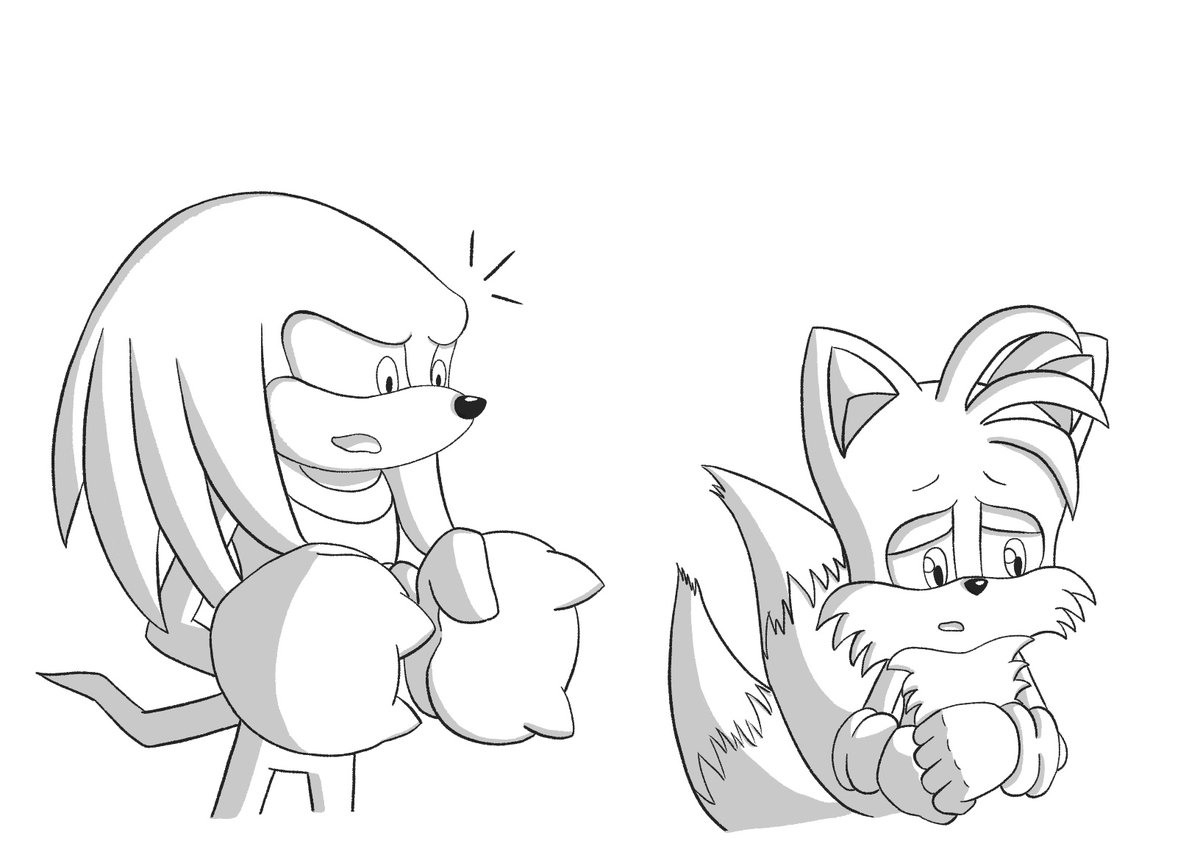 Red_Tulip25's tweet image. Chapter 7: Calling a friend. Tails needs help to find Sonic #SonicTheHedgehog #KnucklesTheEchidna #TailsTheFox #sonicfanart #sonicfanfic