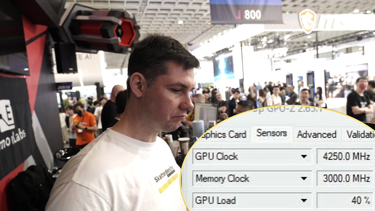 I Broke the GPU Frequency Overclocking World Record Live at Computex 2025

Blog: skatterbencher.com/2025/06/04/i-b…

YouTube: youtu.be/IUMg3E2Oe54
