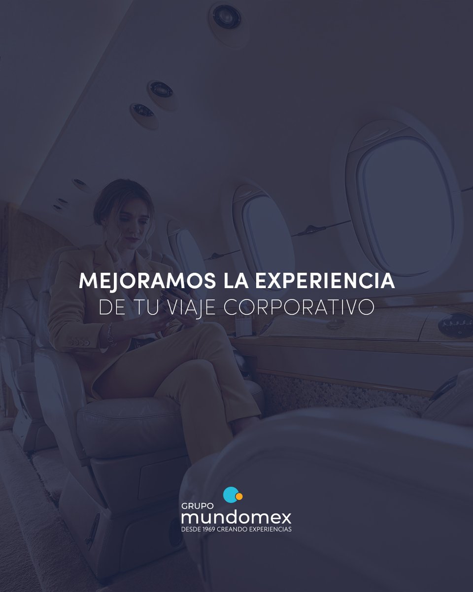 Desde la logística hasta los detalles, en Grupo Mundomex nos encargamos de que cada viaje cumpla su objetivo y supere las expectativas. ✈️

#ViajesCorporativos #GrupoMundomex #ExperienciasEmpresariales #EventosDeNegocio #Viajes #CorporateTravel