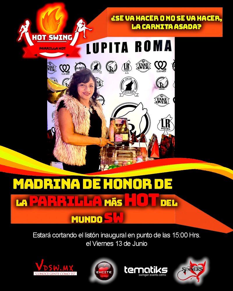 🔥Hotswing🔥 (@hotswingmx) on Twitter photo La parrilla 🔥MÁS HOT🔥 del MundoSw😈
♦️Información y reservaciones vía Mensaje Directo
🔴Nuestra madrina de honor <a href="/LupitaRomaSw/">CLUB LUPITA ROMA SW</a> estará cortando el listón el Vie 13 de Jun
Agradecemos a <a href="/LRGroupSw/">Grupo Lupita Roma Sw</a> este gran apoyo
Las TARDES MÁS HOT en la terraza MÁS HOT del MundoSW La parrilla 🔥MÁS HOT🔥 del MundoSw😈
♦️Información y reservaciones vía Mensaje Directo
🔴Nuestra madrina de honor <a href="/LupitaRomaSw/">CLUB LUPITA ROMA SW</a> estará cortando el listón el Vie 13 de Jun
Agradecemos a <a href="/LRGroupSw/">Grupo Lupita Roma Sw</a> este gran apoyo
Las TARDES MÁS HOT en la terraza MÁS HOT del MundoSW