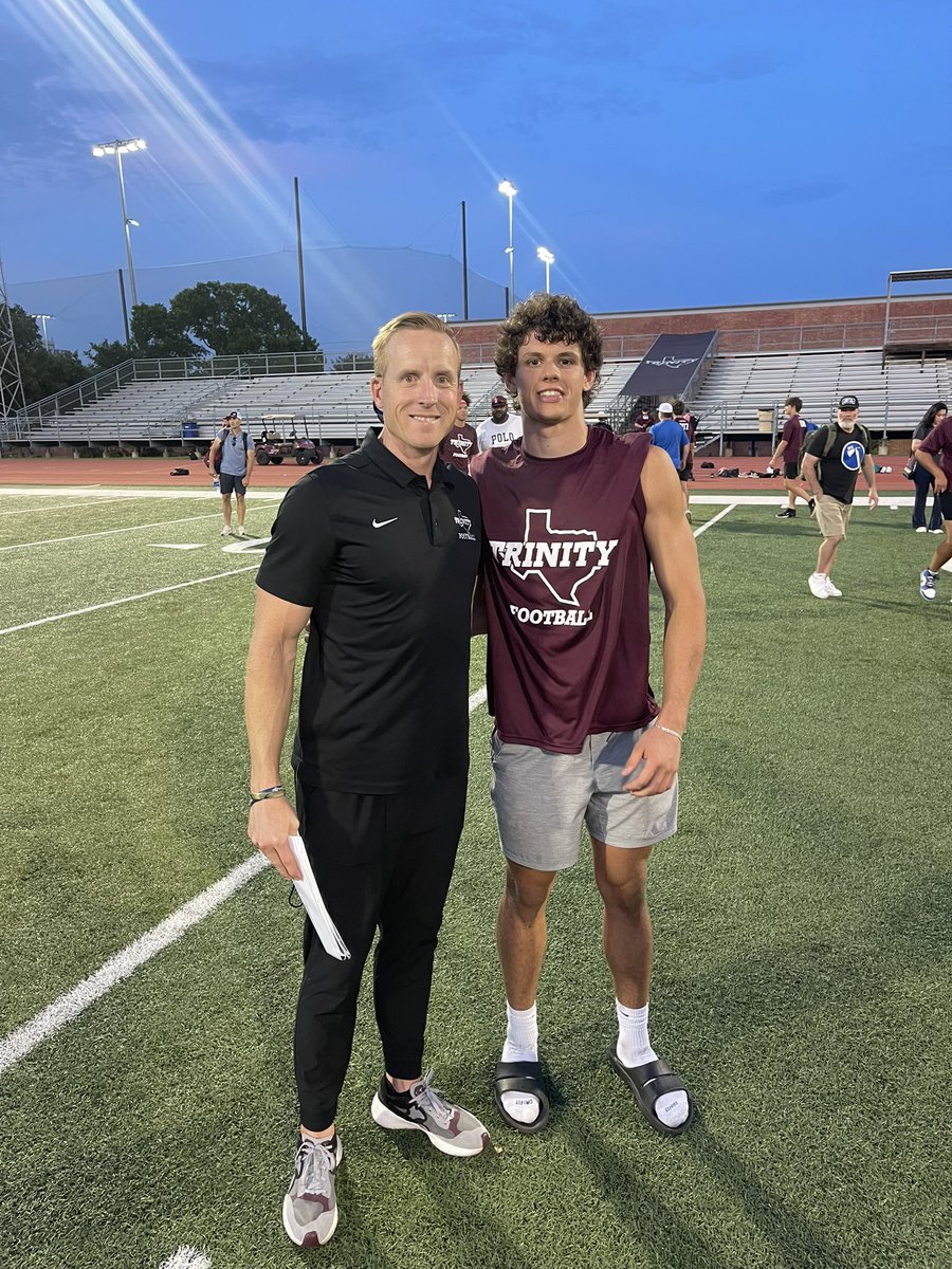 Wyatt Smith (@wyattsmith26) on Twitter photo After a great conversation with <a href="/JerhemeUrban83/">Jerheme Urban</a>. I am blessed to receive my first offer from <a href="/TUFootballTX/">Trinity University Football</a>. #AGTG #gotigers <a href="/JmFireUp_/">Jeff McInerney</a> <a href="/RossRoby1/">Ross Elliott Roby</a> <a href="/Shaun_Rut/">Shaun Rutherford MEd🎓</a> After a great conversation with <a href="/JerhemeUrban83/">Jerheme Urban</a>. I am blessed to receive my first offer from <a href="/TUFootballTX/">Trinity University Football</a>. #AGTG #gotigers <a href="/JmFireUp_/">Jeff McInerney</a> <a href="/RossRoby1/">Ross Elliott Roby</a> <a href="/Shaun_Rut/">Shaun Rutherford MEd🎓</a>