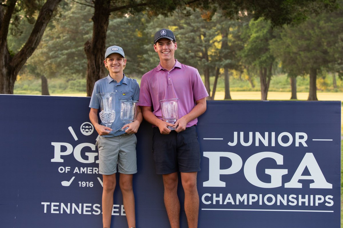 TennPGA's tweet photo. 2025 TN Junior PGA Championship winners, Brayden Bennett and Ben Blackburn! https://t.co/j8WajJ9QKD