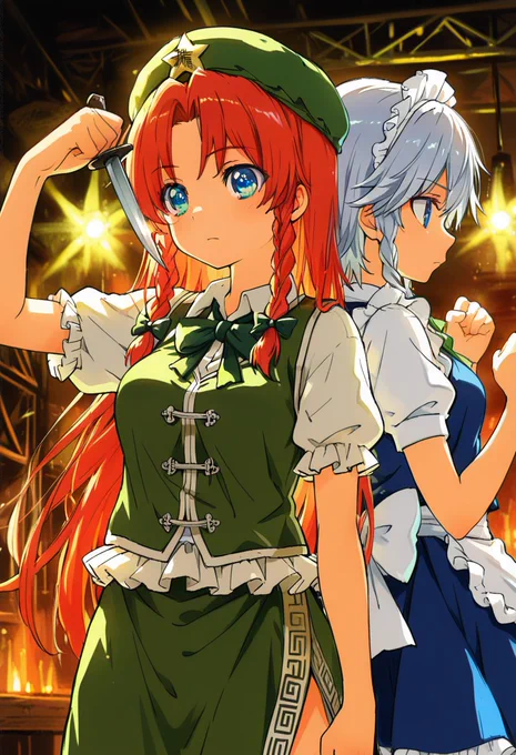 美鈴と咲夜