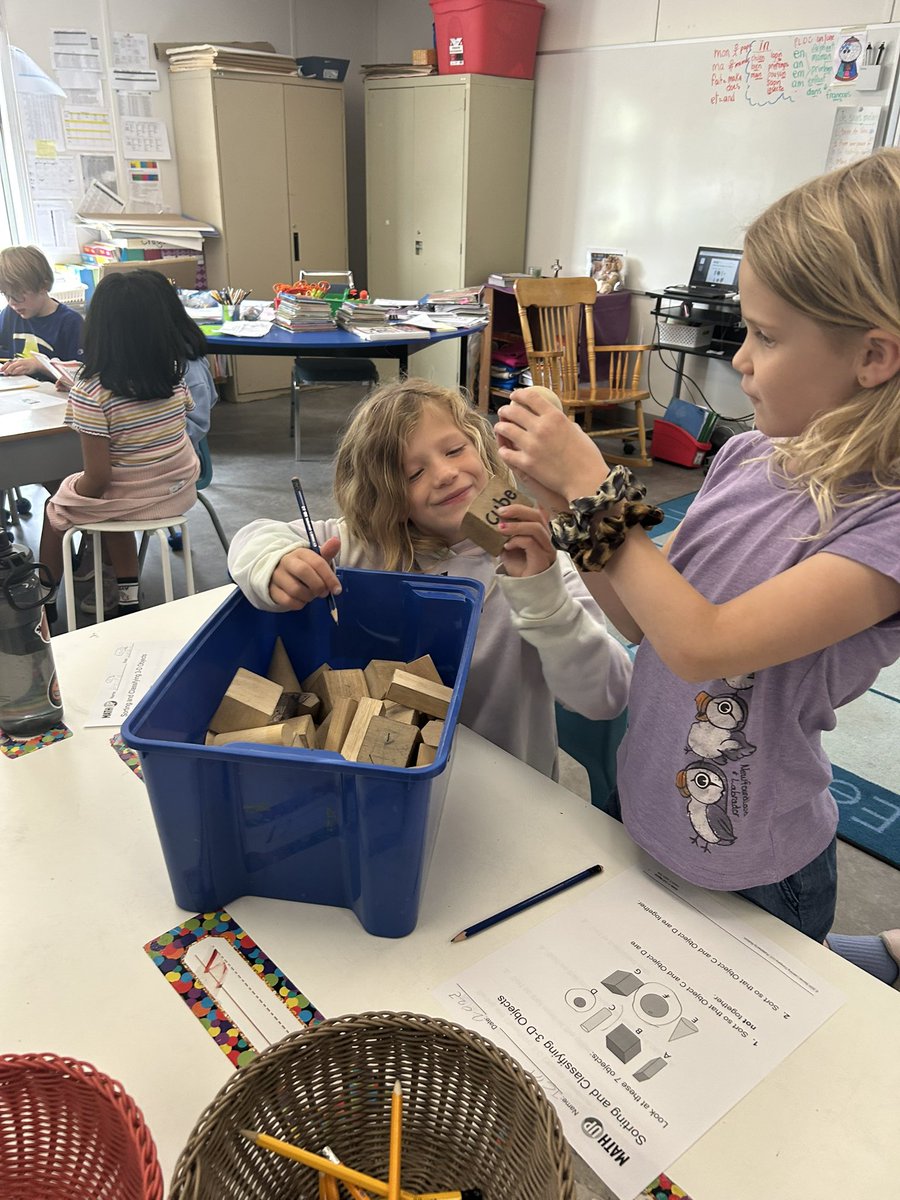 Maggie J (@msjgr2) on Twitter photo Grade 1’s sorting and classifying 3-D objects <a href="/EASetonOCSB/">St. Elizabeth Ann Seton School</a> Grade 1’s sorting and classifying 3-D objects <a href="/EASetonOCSB/">St. Elizabeth Ann Seton School</a>