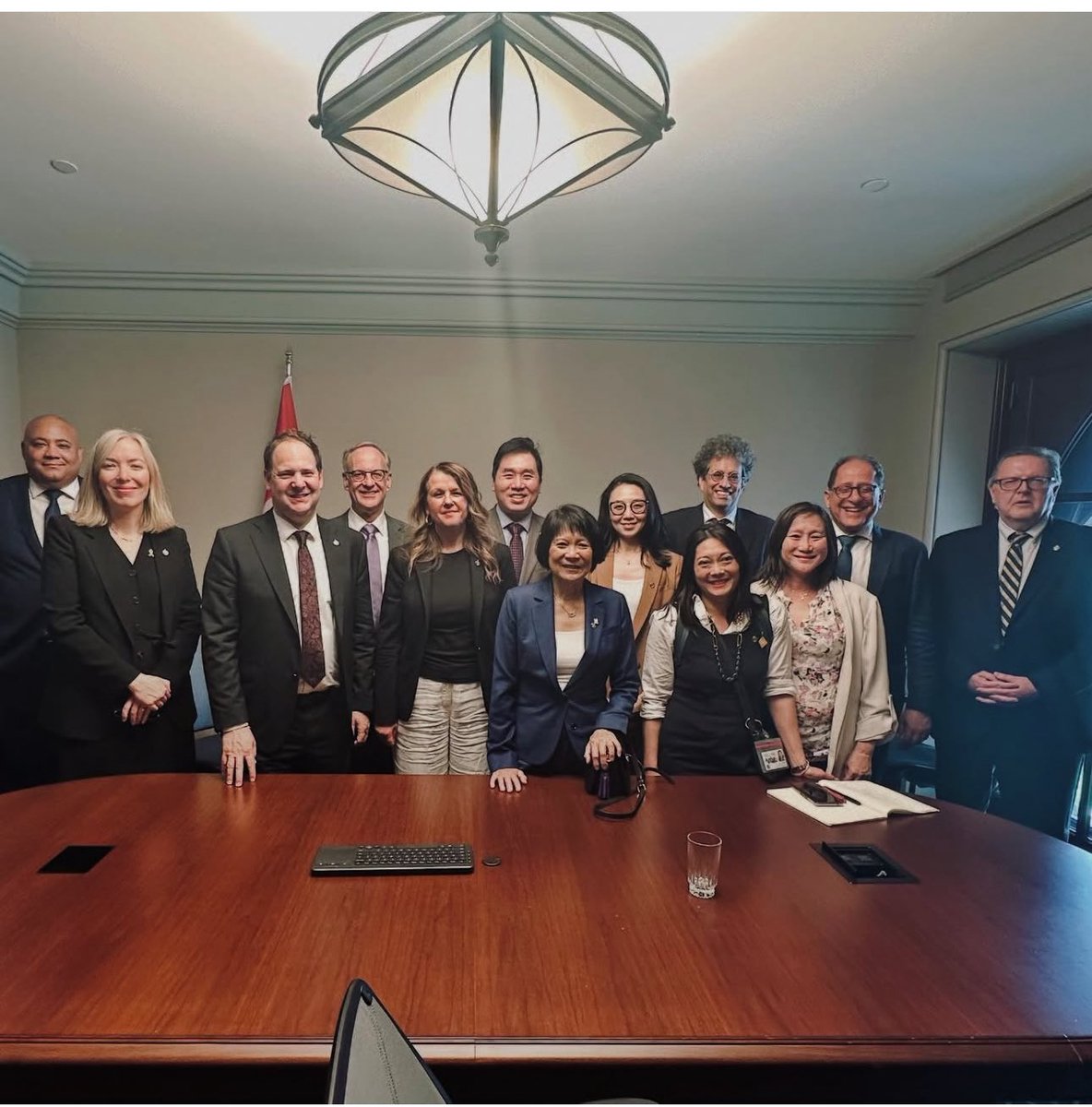 Jean Yip (@jeanyip3) on Twitter photo Last week, Toronto Mayor <a href="/oliviachow/">Olivia Chow</a> had an impromptu meeting with 416 caucus. Great to have a chat on shared priorities. #Ottawa Last week, Toronto Mayor <a href="/oliviachow/">Olivia Chow</a> had an impromptu meeting with 416 caucus. Great to have a chat on shared priorities. #Ottawa