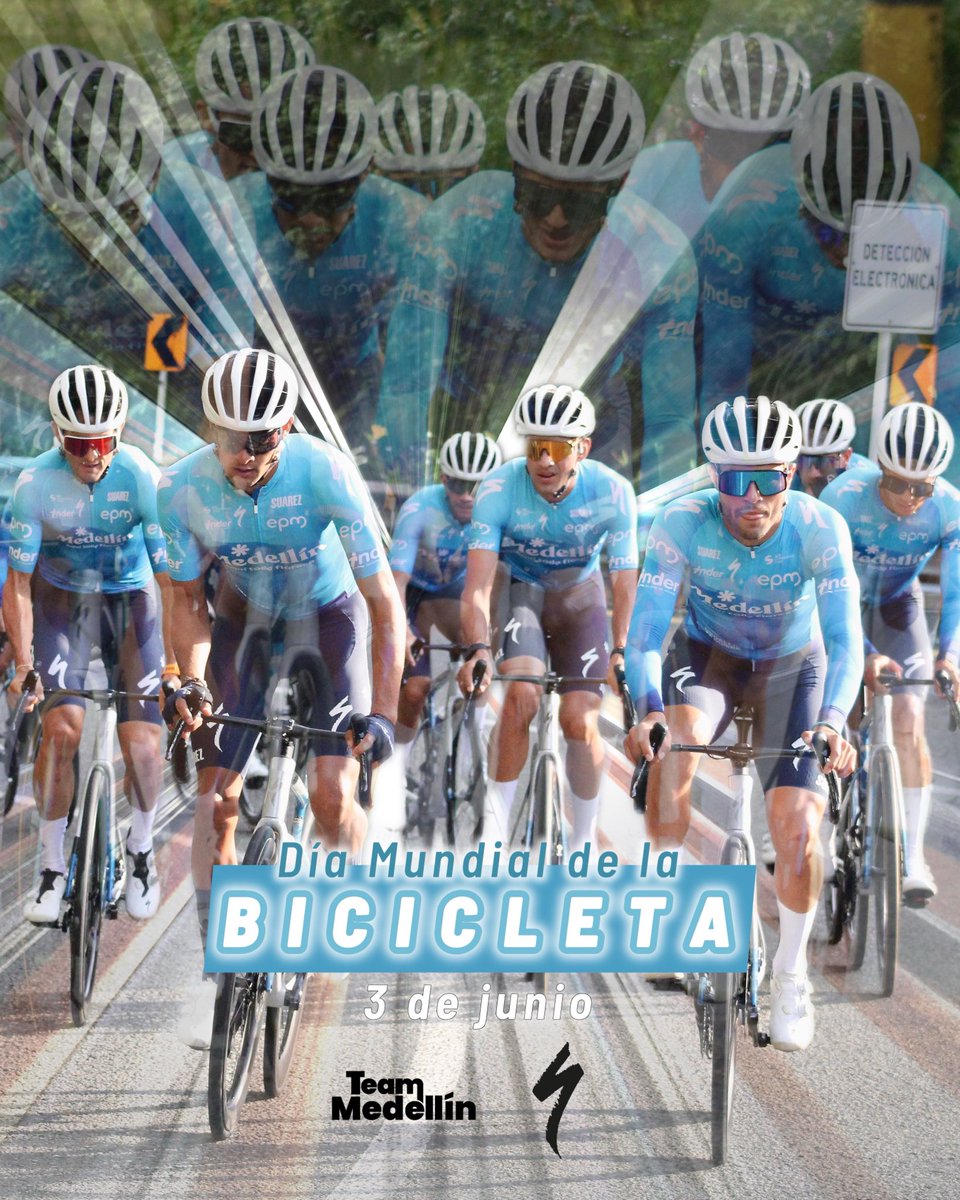 Nada nos identifica mejor a los colombianos 🇨🇴que una bici 🤩

Feliz Día Mundial de la Bicicleta 🚴🏼‍♂️
