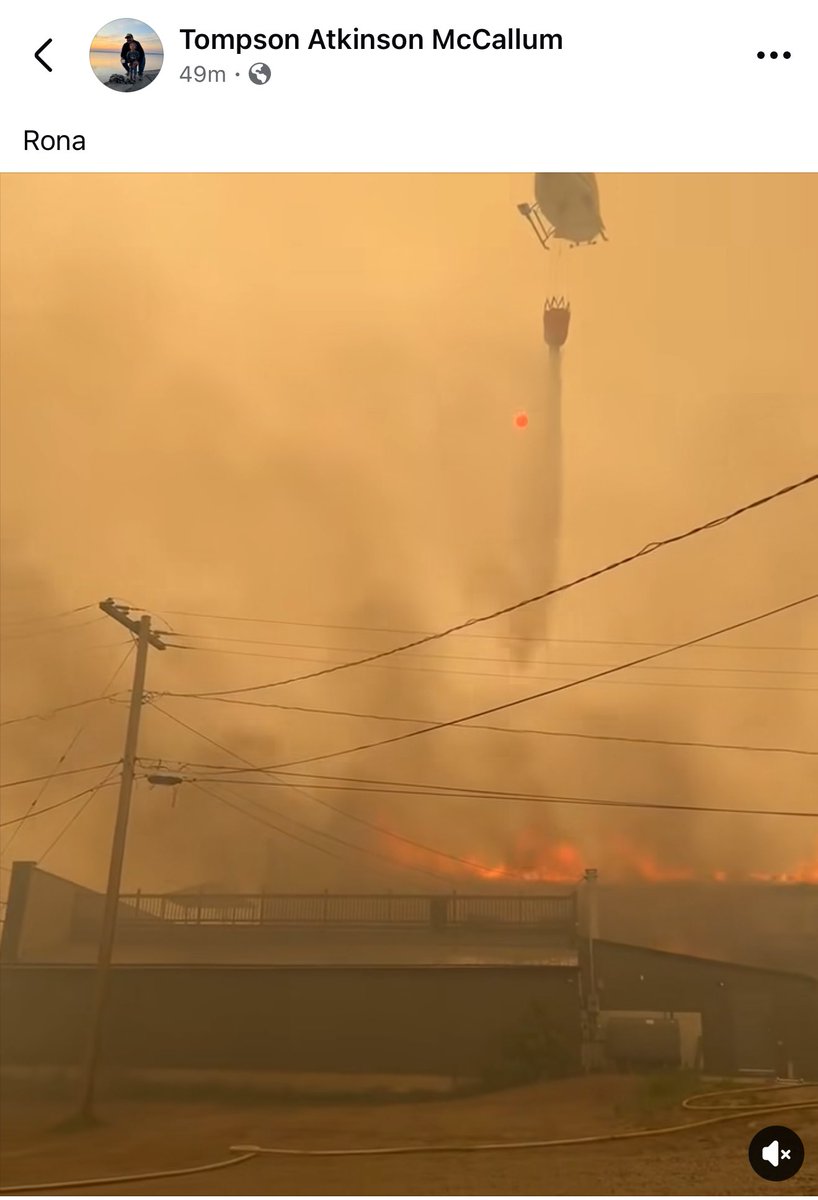 Scenes from La Ronge, SK. It appears this building is Rona.
