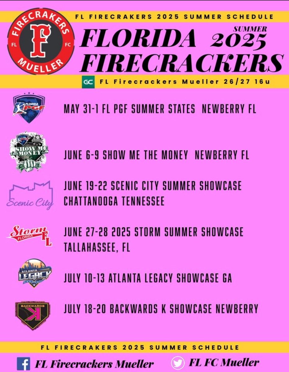 Two Diamond Sports (@2diamondsports) on Twitter photo 🔥<a href="/kennacastro2028/">Makenna Castro</a> joins up with a great squad <a href="/FLFCmueller/">FL Firecrackers Mueller</a> …solid summer schedule ahead!
<a href="/Firecrackersinc/">Firecracker Softball</a>
Good luck young lady!!!
facebook.com/share/1N9SkxvY… 🔥<a href="/kennacastro2028/">Makenna Castro</a> joins up with a great squad <a href="/FLFCmueller/">FL Firecrackers Mueller</a> …solid summer schedule ahead!
<a href="/Firecrackersinc/">Firecracker Softball</a>
Good luck young lady!!!
facebook.com/share/1N9SkxvY…