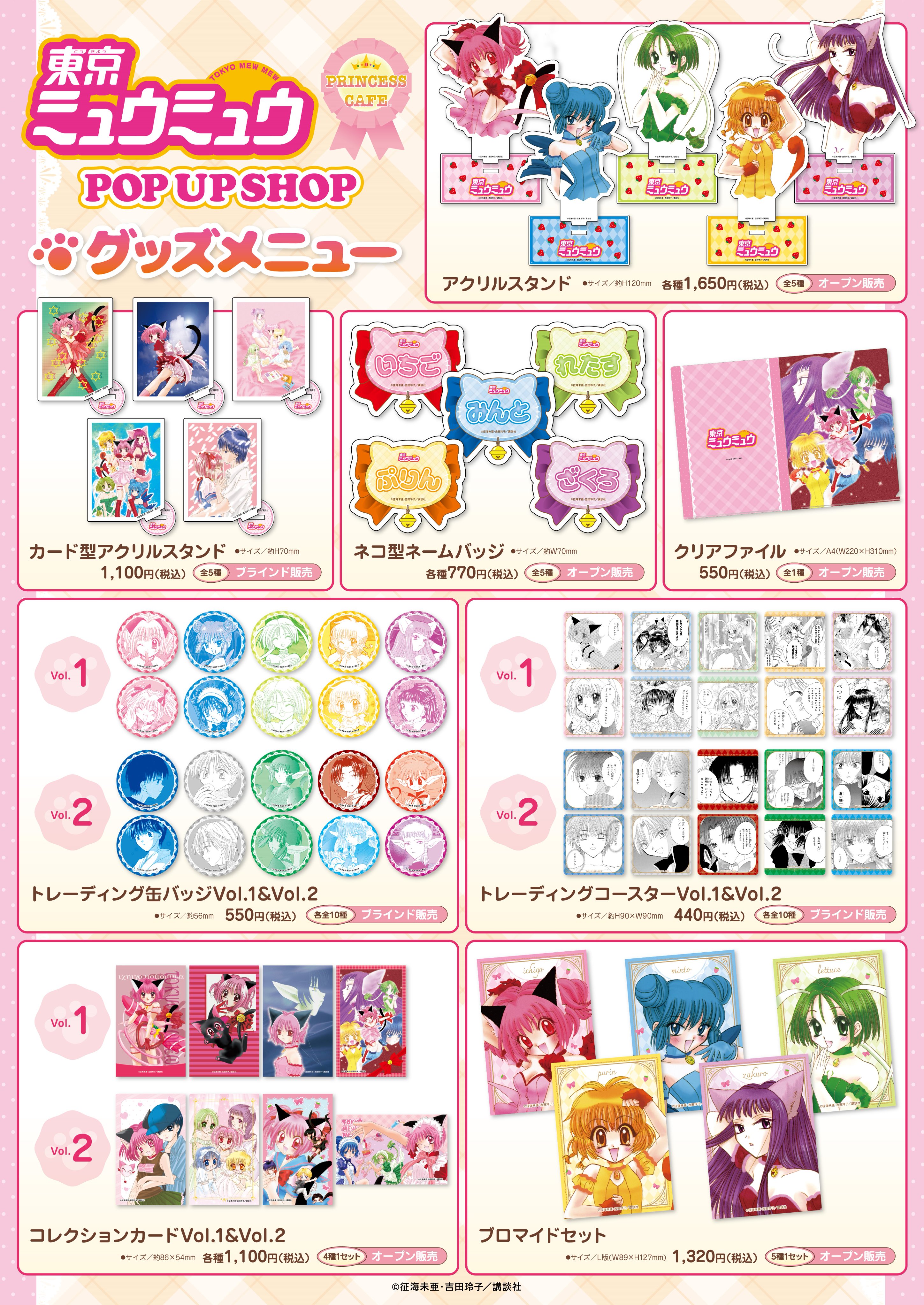 東京ミュウミュウ イベント入場特典 台本 ＆ パンフレット