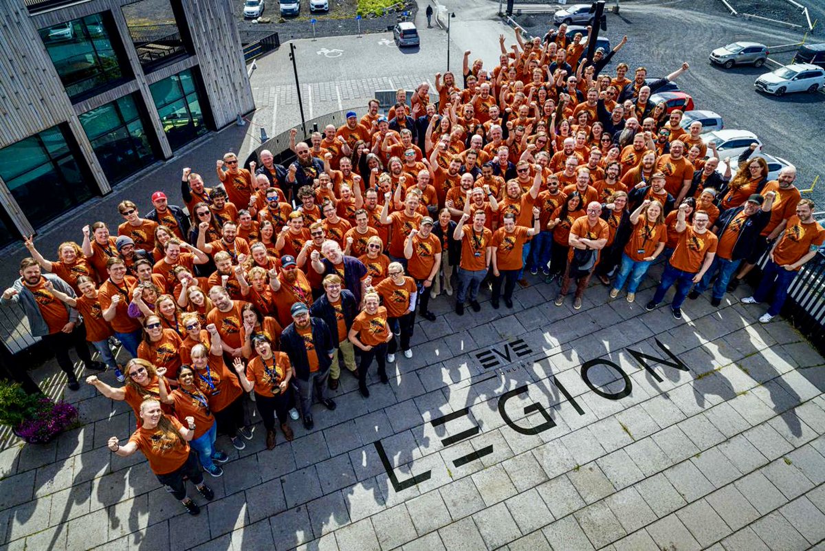 EVE Online: Legion signals a new era in New Eden.

From all of us at CCP Games HQ in Reykjavík — thank you Capsuleers, for shaping the EVE Universe, challenging its boundaries, and making the new Legion expansion your own 🙏💙

@eveonline I #CCPlife #CCPGames #Gróska #tweetfleet