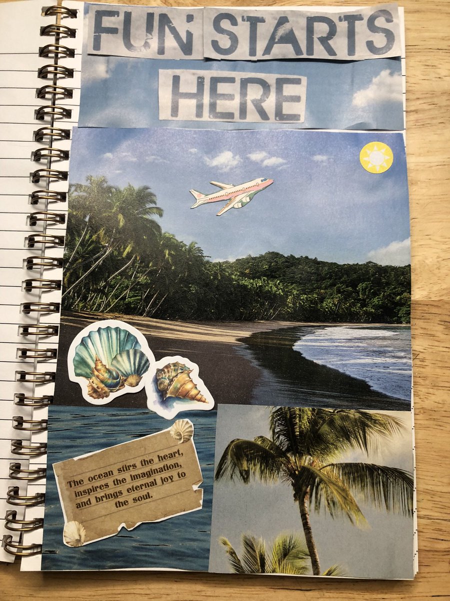 galaxylover1998's tweet image. Summer Journal Spread 🏝☀️
#journalspread
