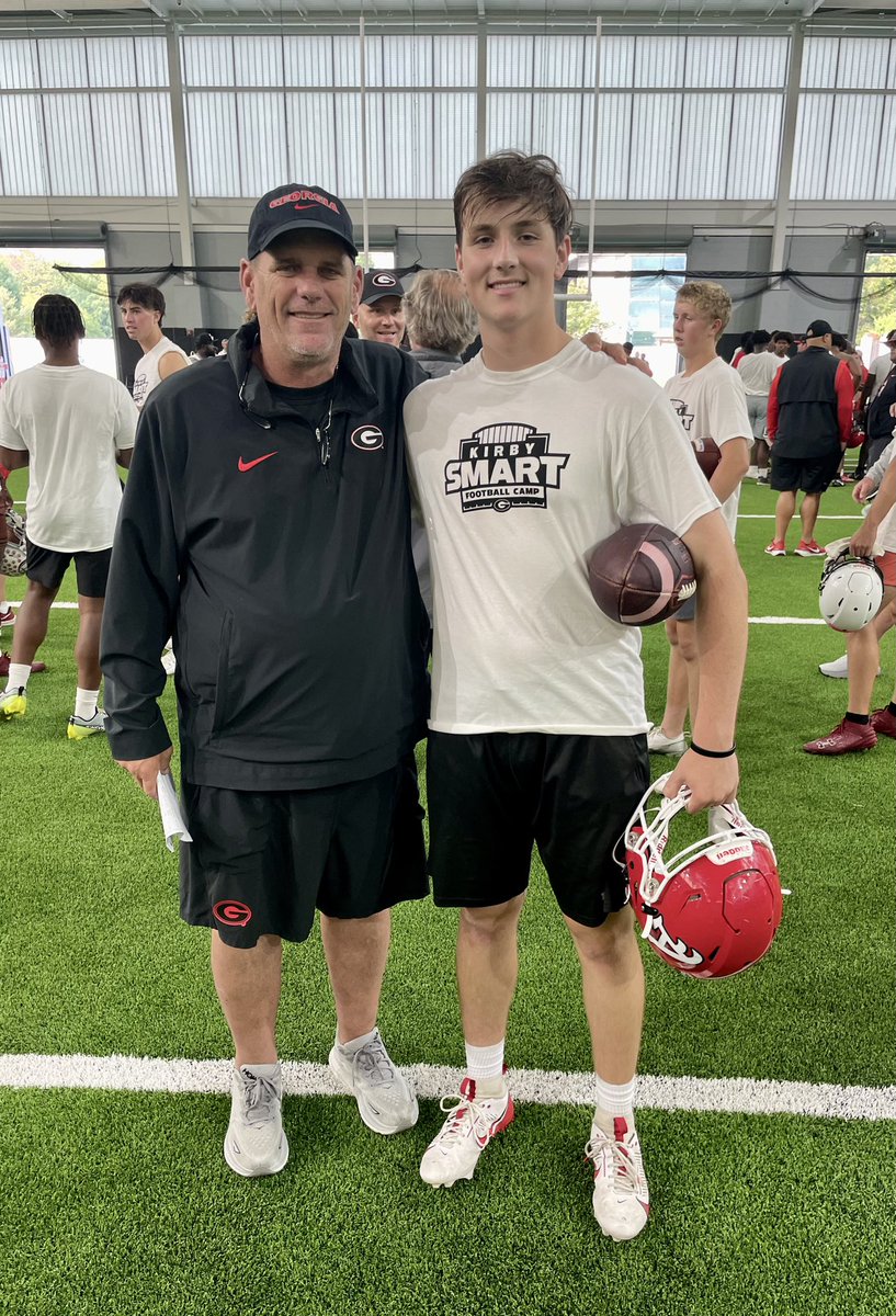 Harrison Hickox (@harrisonhickox) on Twitter photo Great work at the UGA camp this weekend! Thanks for the invite <a href="/coach_thartley/">Todd Hartley</a>
Still have camps this summer at Florida/FSU/UAB and Alabama.
<a href="/ChuckCantor/">Chuck Cantor</a> <a href="/coachChipR/">Chip Russell</a> <a href="/_DJDaniels/">DJ Daniels</a> <a href="/GGocella/">Gavin Gocella</a> <a href="/CoachPattersonJ/">Coach Patterson</a> <a href="/Evan_Orth14/">Evan Orth</a> <a href="/CoachTPruitt1/">Tucker Pruitt</a> <a href="/RecruitGeorgia/">Recruit Georgia</a> Great work at the UGA camp this weekend! Thanks for the invite <a href="/coach_thartley/">Todd Hartley</a>
Still have camps this summer at Florida/FSU/UAB and Alabama.
<a href="/ChuckCantor/">Chuck Cantor</a> <a href="/coachChipR/">Chip Russell</a> <a href="/_DJDaniels/">DJ Daniels</a> <a href="/GGocella/">Gavin Gocella</a> <a href="/CoachPattersonJ/">Coach Patterson</a> <a href="/Evan_Orth14/">Evan Orth</a> <a href="/CoachTPruitt1/">Tucker Pruitt</a> <a href="/RecruitGeorgia/">Recruit Georgia</a>