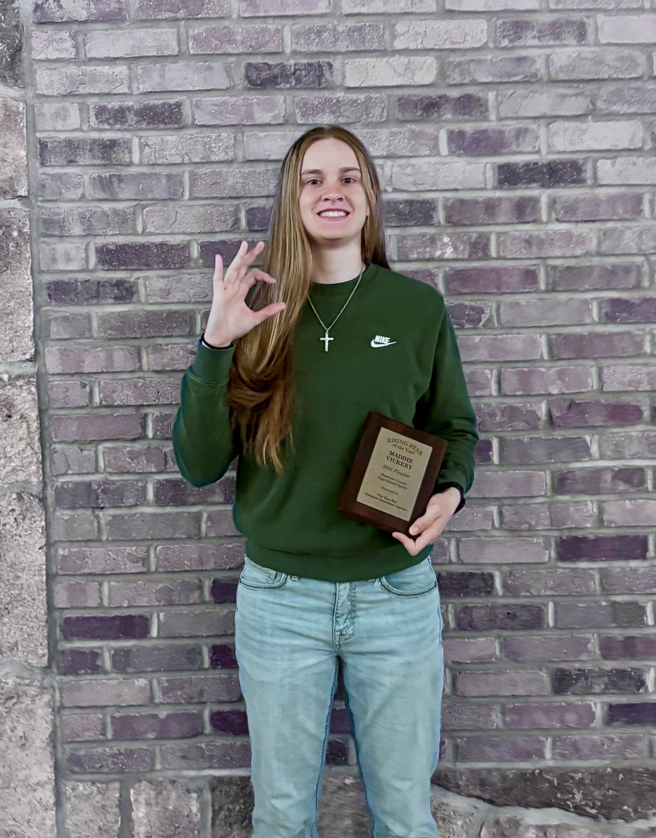 Maddie Vickery (@vickerymaddie) on Twitter photo Grateful to be recognized as a Rising Star of the Year - 2025 Finalist for Shawnee County, all sports. Thank you to Dan Key at <a href="/DanKey_Farmers/">Dan Key Farmers Agency</a> for this honor! Proud to be a Lady Blue! #emaw ππ Grateful to be recognized as a Rising Star of the Year - 2025 Finalist for Shawnee County, all sports. Thank you to Dan Key at <a href="/DanKey_Farmers/">Dan Key Farmers Agency</a> for this honor! Proud to be a Lady Blue! #emaw ππ