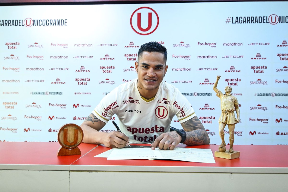 📝✅ Anderson Santamaría es NUEVO refuerzo de Universitario de Deportes.
