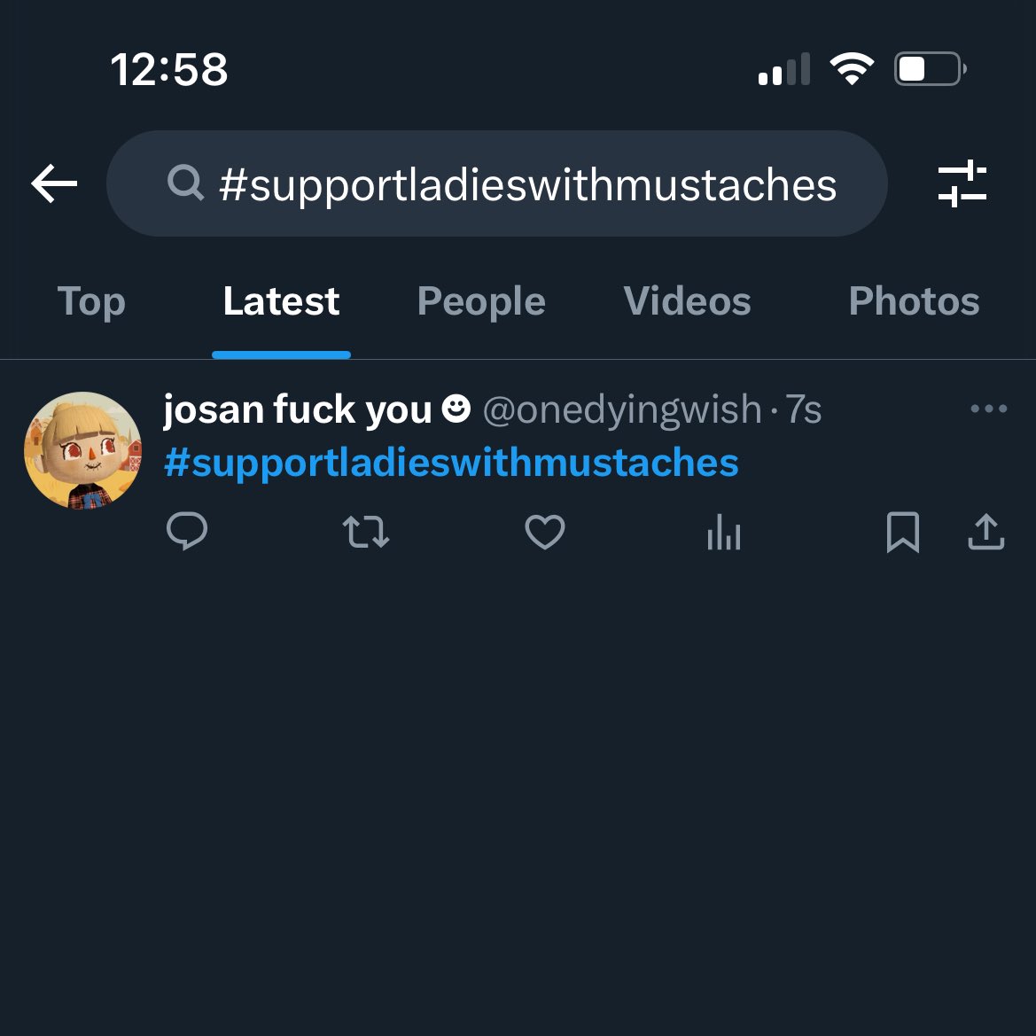 This is why we must #supportladieswithmustaches