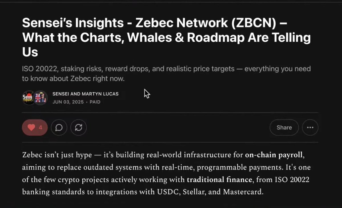 Zebec $ZBCN in my 4 years in crypto ive never seen so much bulshit coming  from fudders than ive seen with #Zebec - all of you can go f*** yourselves.  #Zebec is