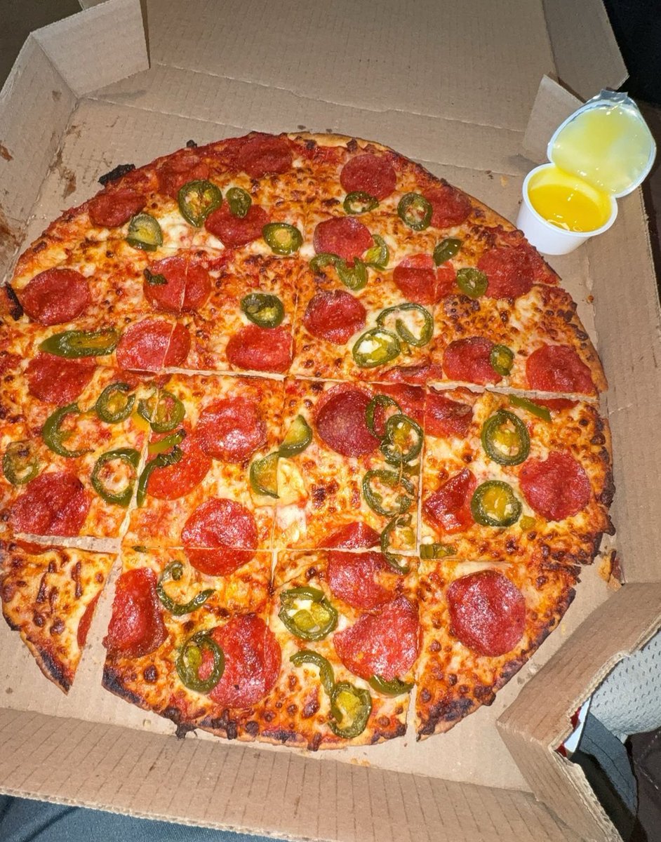 Post leg day pizza