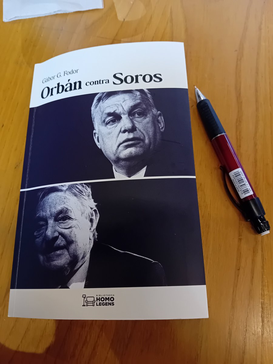 Ricardo Ruiz de la Serna (@rrdelaserna) on Twitter photo Homo Legens (<a href="/BHLegens/">Bibliotheca Homo Legens</a>) acaba de publicar «Orbán contra Soros», de Gábor G. Fodor y mañana lo presentamos en Madrid el autor, Hermann Tertsch (<a href="/hermanntertsch/">Hermann Tertsch</a>) y este humilde servidor de ustedes.
Será mañana 5 de junio a las 20:00 en C/ Nicasio Gallego 9.
Pueden inscribirse Homo Legens (<a href="/BHLegens/">Bibliotheca Homo Legens</a>) acaba de publicar «Orbán contra Soros», de Gábor G. Fodor y mañana lo presentamos en Madrid el autor, Hermann Tertsch (<a href="/hermanntertsch/">Hermann Tertsch</a>) y este humilde servidor de ustedes.
Será mañana 5 de junio a las 20:00 en C/ Nicasio Gallego 9.
Pueden inscribirse