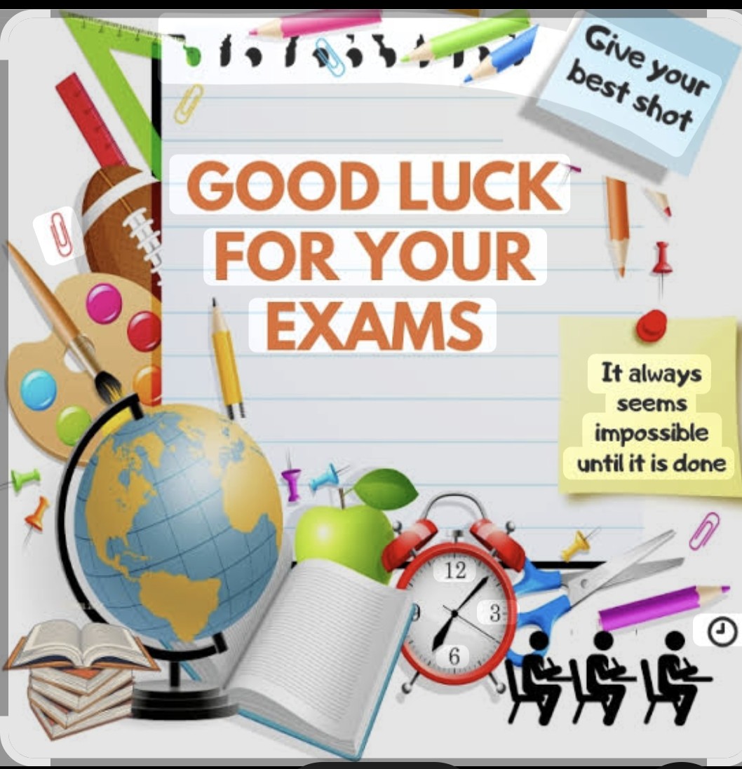 CCFR would like to wish everyone starting their Junior/Leaving cert exam's the very best of luck.  REMEMBER- Do your best ! You've got this 👍🙏🕯