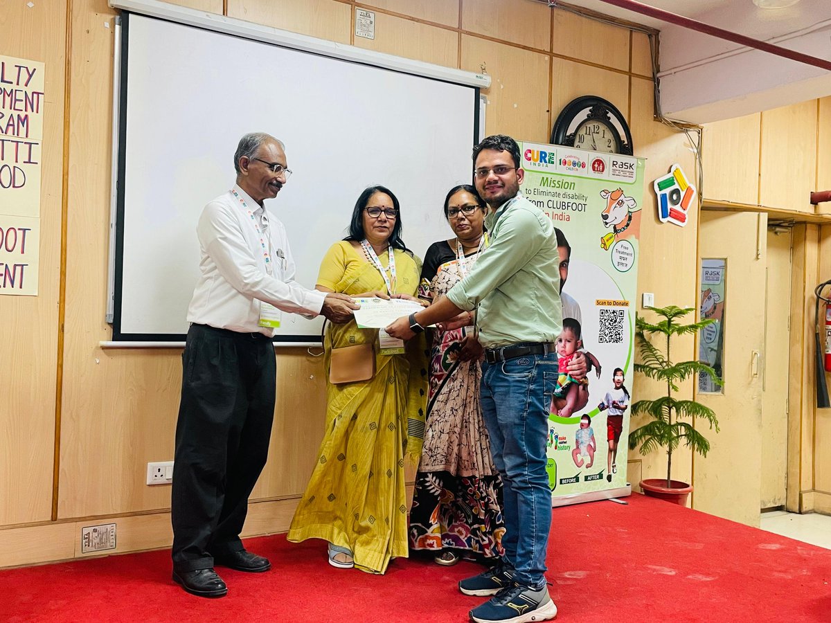 pdunippd's tweet image. Glimpses of #Faculty_Development_Program on #Ponseti_Method of #Clubfoot_Management held on 29.05.2025.
@socialpwds