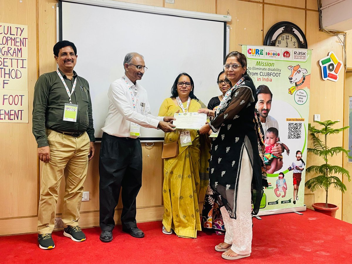 pdunippd's tweet image. Glimpses of #Faculty_Development_Program on #Ponseti_Method of #Clubfoot_Management held on 29.05.2025.
@socialpwds