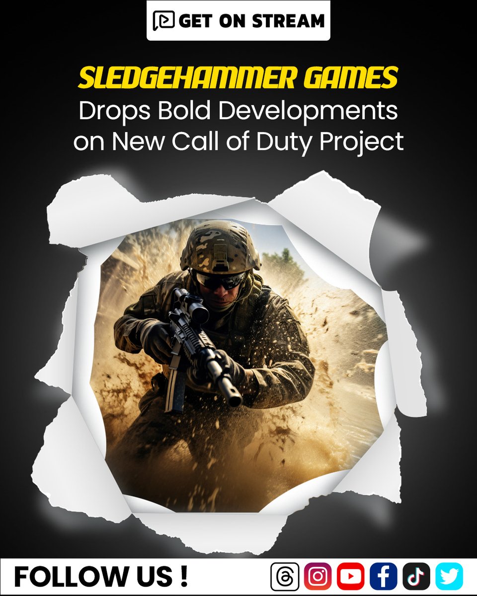 get_on_stream's tweet image. Sledgehammer Games crafts iconic Call of Duty experiences with innovation and passion.

Click to shop now:
getonstream.com/offers/

Click to know more:
getonstream.com/sledgehammer-g…

#SledgehammerGames #CallOfDuty #GameDevelopment #FPS #GamingCommunity #VideoGames #getonstream