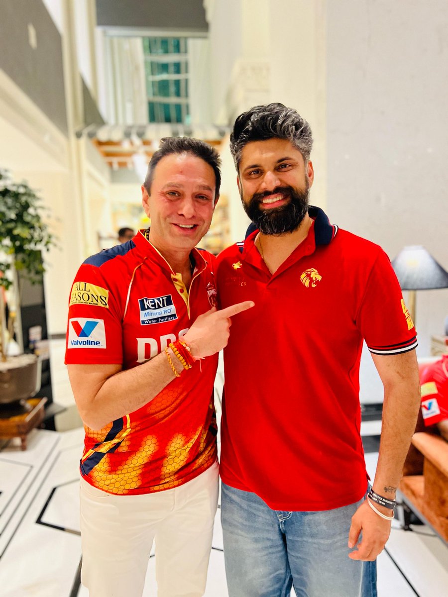 Thank you for the memories <a href="/PunjabKingsIPL/">Punjab Kings</a>, giving us Sarpanch Saab, we just wanted to qualify, but we topped the table &amp; reached the finals! ❤️

It's pure success! 🧿

As Ness told me last night, 'Mark My Words, we will win it next year! 🦁

Chardi Kala! 🙏🏻

#PBKS #PunjabKings