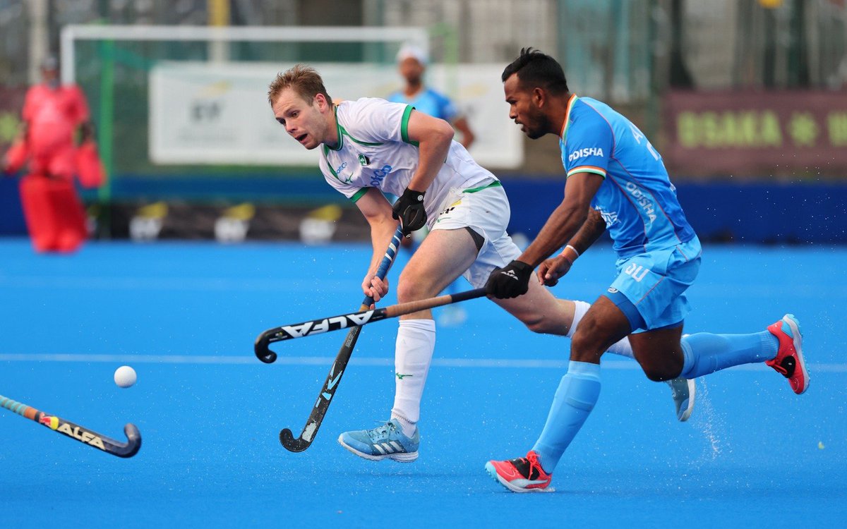DDNewslive's tweet photo. #Victory in Dublin.
India clinched the 2-match hockey series against Ireland with a clean 2-0 sweep.
#HockeyIndia #HockeySeries #IndiaVsIreland #TeamIndia #SportsUpdate https://t.co/QLtYS8t0mI