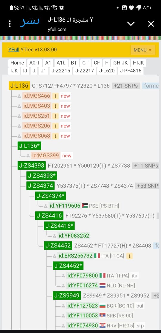 ثانياً للبحث عن طريق الجوال
1- اضغط رابط الواي فل المذكور أعلاه 👆
تخرج لك هذه الصفحة 👇👇