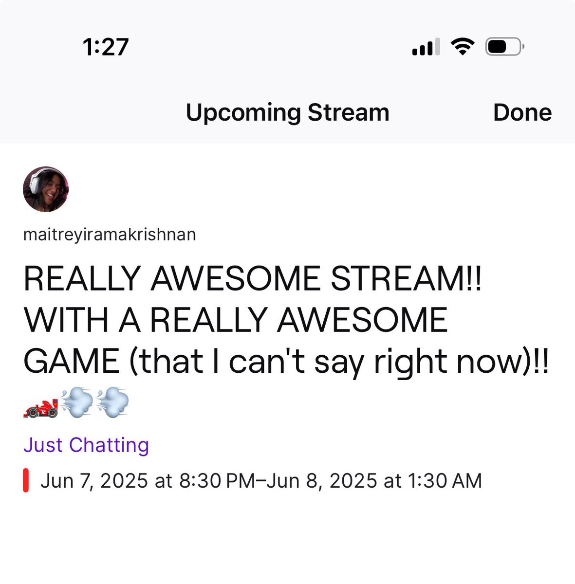 ramakrishnannn's tweet image. ignore light mode but YEOOO COME SAY HI ON TWITCH THIS SATURDAY❤️❤️