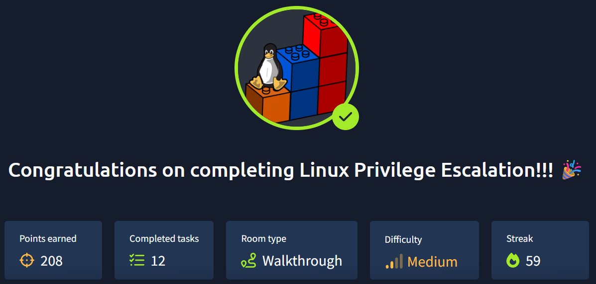 iamsharzun's tweet image. 1/2 | Happy to complete the #linuxprivilegeescalation room on @RealTryHackMe . This room is easily one of my fav rooms now. Learned &amp;amp; struggled a lot. I&apos;m still working my way through the &apos;PATH&apos; &amp;amp; &apos;SUDO&apos; vectors.

#tryhackme #hacksei