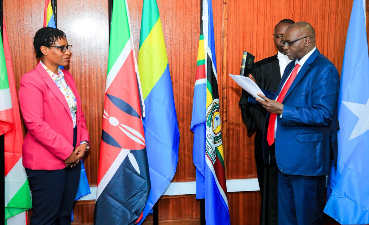 PRESS RELEASE: CAK Director-General Sworn In As Commissioner of The East African Community Competition Authority, Elected Interim Chairperson.