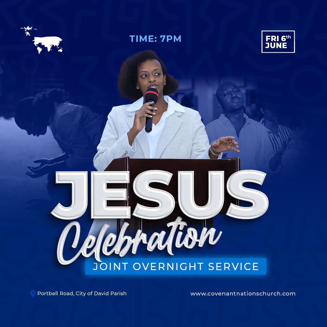 covenantnations's tweet photo. 🔥 JESUS CELEBRATION OVERNIGHT
🗓️ Friday 6th June | 🕖 7PM
📍 CNC City of David Parish, Portbell Rd
Worship. Word. Wonders.
“You are the God who does wonders…” – Psalm 77:11–20 NKJV
Come and encounter His power! 🙌
#JesusCelebration #OvernightService #CNCParish #WorshipNight https://t.co/2FZVGQN3iL