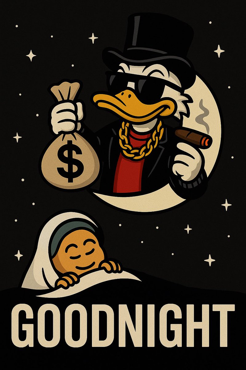 TNA69COIN's tweet image. Goodnight from the moonlit mansion…
Where even my dreams wear gold chains and plot flips.
Cartoon rich. Street real. Pillow talk like a boss.
#Trademark