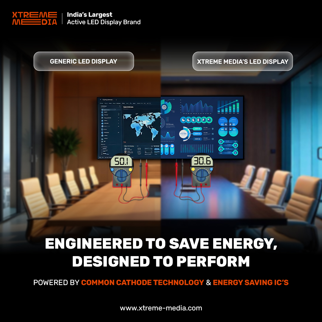 XtremeMediaIn's tweet image. Engineered to save energy, designed to perform—brilliant HDR visuals, minimal power draw. 

#EnergyEfficientLED #HDRVisuals #LEDInnovation