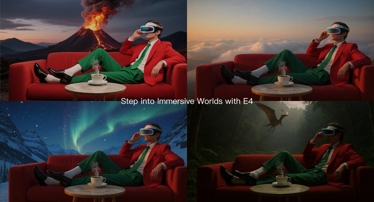 Experience the tranquility of different environments. #VRMeditation #RelaxationVR #DiverseScenes #DPVRE4