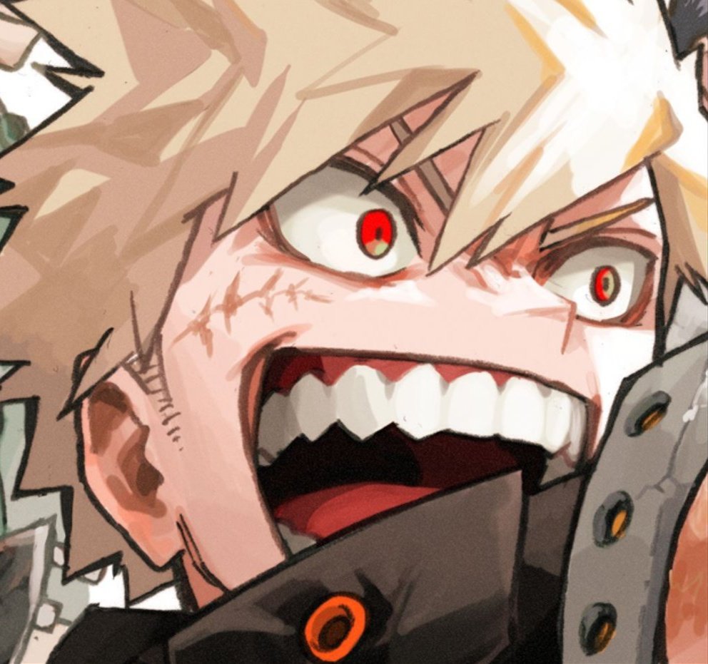 timelykchk's tweet photo. The difference between a calm smile and an enthusiastic one #kacchako https://t.co/bEWNQZC7oq
