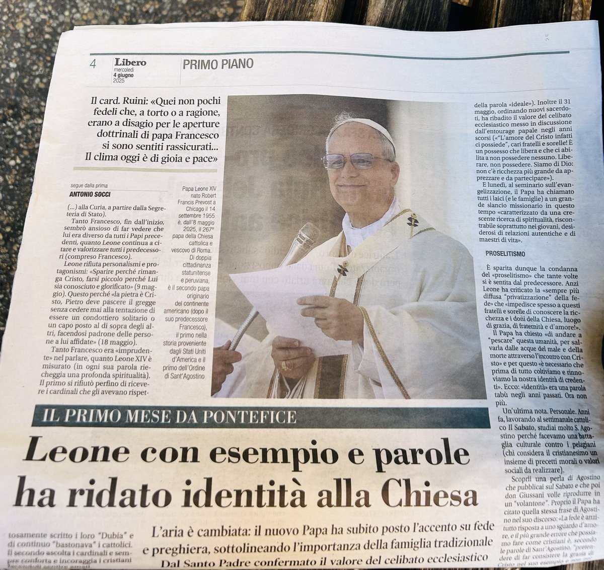 Un mese da #LeoneXIV. Il Papa ha ridato identità e respiro alla Chiesa. 
Ottimo <a href="/AntonioSocci1/">Antonio Socci</a> da LEGGERE!!!